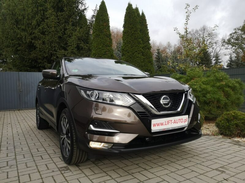 Nissan Qashqai 1618 cm 163KM Klimarton Navi Kamera 360 Alu Servis Tekna + Gwarancja II (2013-2021)
