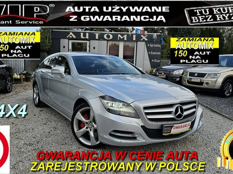 Mercedes CLS 350 MEGA 3,0tdi 4 Matic ,Automat, Skóra, WYJĄTKOWY STAN! Gwarancja/Zamiana C218 (2011-)