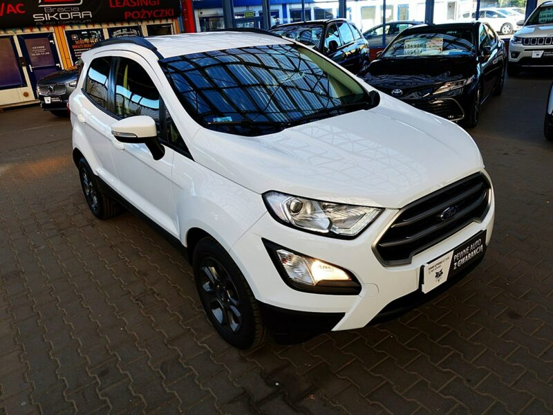 Ford EcoSport MOC 125KM Led+Parktronic+ESP 3LATA GWARANCJI I-wł Kraj Bezwypadkowy II (2013-)