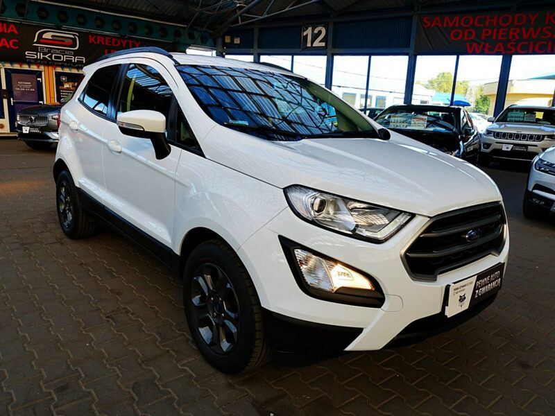 Ford EcoSport MOC 125KM Led+Parktronic+ESP 3LATA GWARANCJI I-wł Kraj Bezwypadkowy II (2013-)