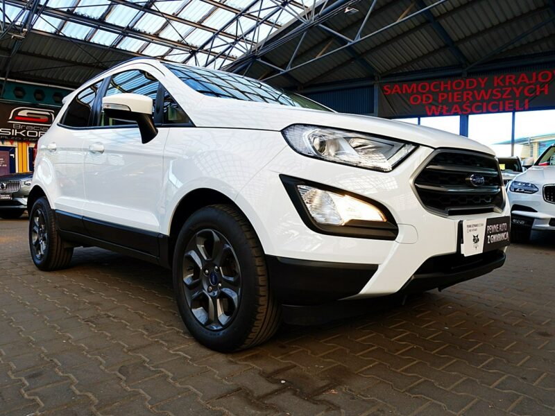 Ford EcoSport MOC 125KM Led+Parktronic+ESP 3LATA GWARANCJI I-wł Kraj Bezwypadkowy II (2013-)