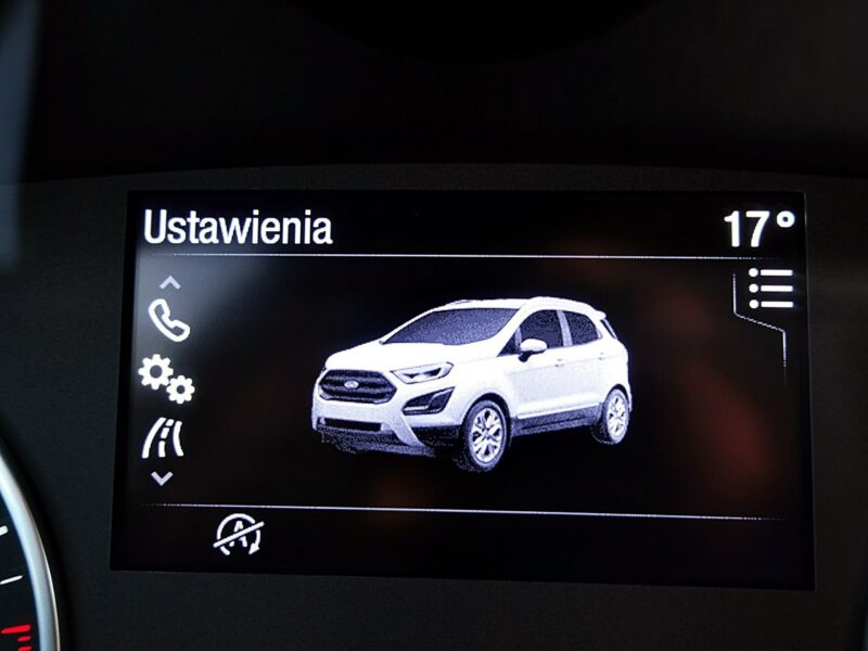 Ford EcoSport MOC 125KM Led+Parktronic+ESP 3LATA GWARANCJI I-wł Kraj Bezwypadkowy II (2013-)