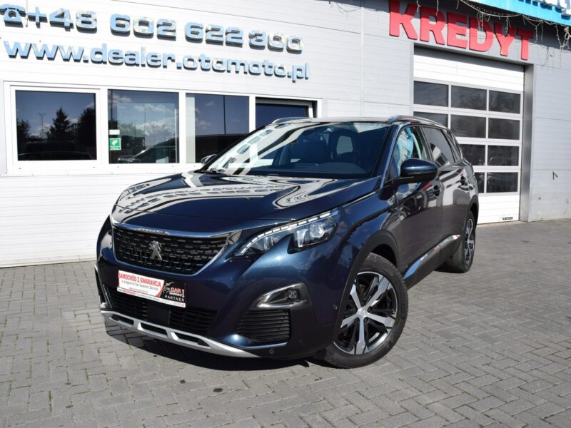 Peugeot 5008 1.2i 7-osób 100% bezwypadkowy Panorama Navi Kamera Euro-6b 157tys.km II (2017-)