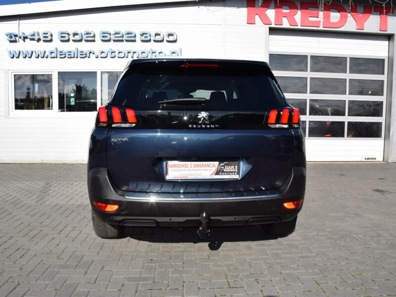 Peugeot 5008 1.2i 7-osób 100% bezwypadkowy Panorama Navi Kamera Euro-6b 157tys.km II (2017-)