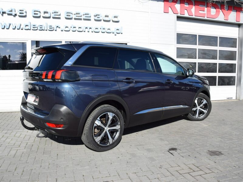 Peugeot 5008 1.2i 7-osób 100% bezwypadkowy Panorama Navi Kamera Euro-6b 157tys.km II (2017-)