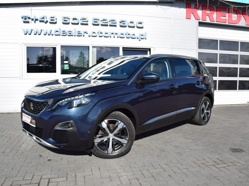 Peugeot 5008 1.2i 7-osób 100% bezwypadkowy Panorama Navi Kamera Euro-6b 157tys.km II (2017-)