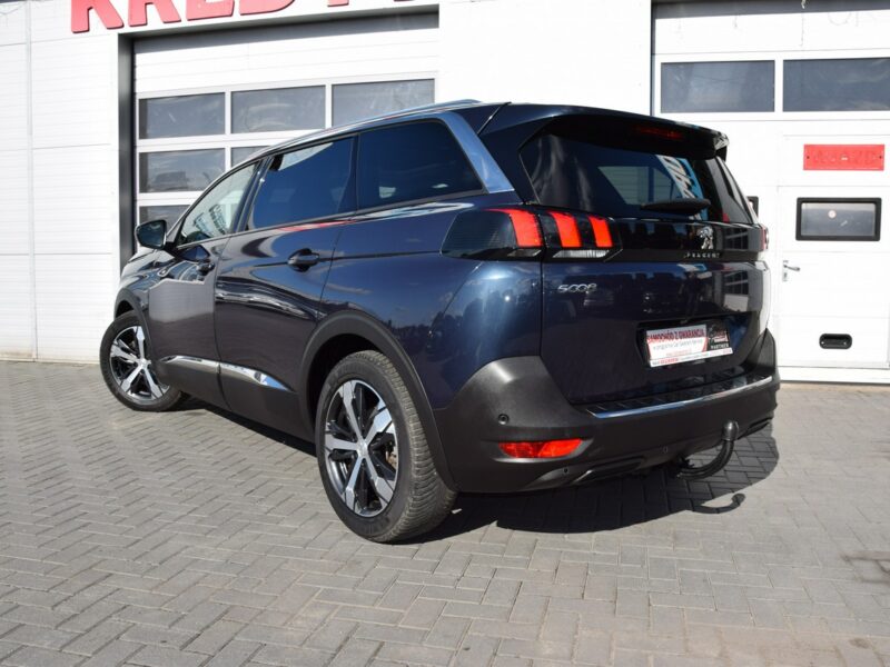 Peugeot 5008 1.2i 7-osób 100% bezwypadkowy Panorama Navi Kamera Euro-6b 157tys.km II (2017-)