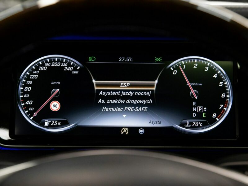 Mercedes S 500 4Matic Long 4.7 V8 455 KM. Salon PL. Head Up, Noktowizor. 65 000 km! W222 (2013-2020)