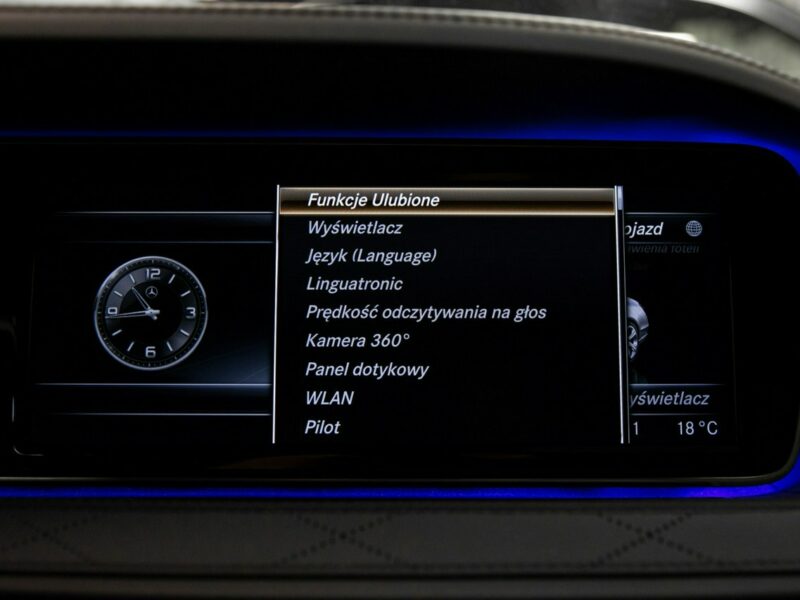 Mercedes S 500 4Matic Long 4.7 V8 455 KM. Salon PL. Head Up, Noktowizor. 65 000 km! W222 (2013-2020)