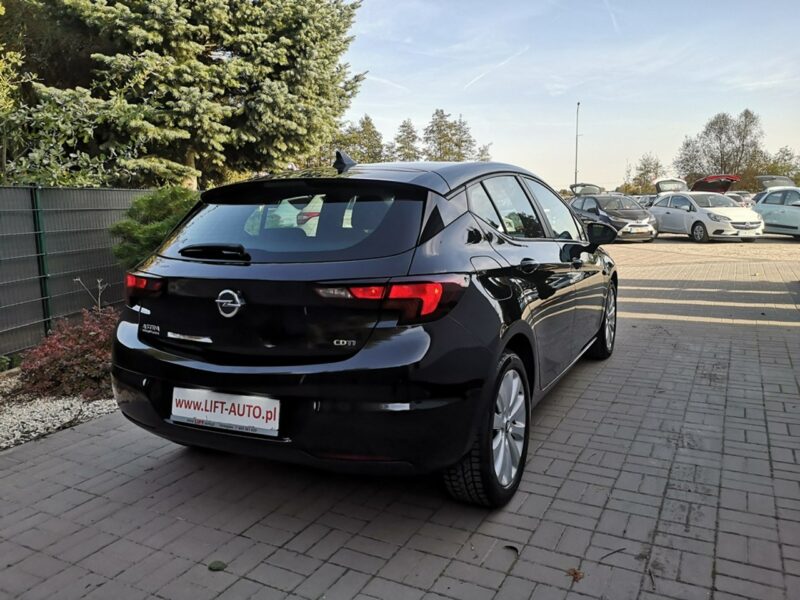Opel Astra 1.6 CDTI 110KM Klimatronik Tempomat Sensory Ledy ALU 17 Gwarancja K (2015-2021)