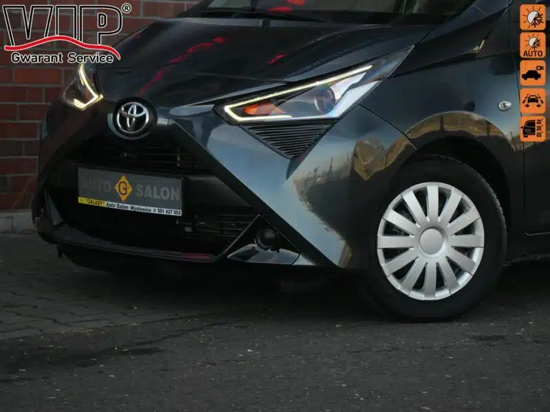 Toyota Aygo 11.2019*Radar*AsysToru*Klimatr*Kamera*PółSkóra*Esp*Led*BT*Gwar VGS!!! II (2014-)