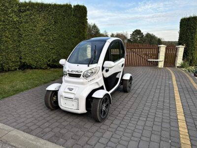 Aixam City Microcar Lizard Elektryk Klima L6E BEZ Prawa JAZDY Kat B Alu