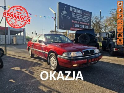 Rover 827 2.7 Benzyna V6 169 KM, Skóra, Automat, Klima, Alufelgi, UNIKAT ZAMIANA