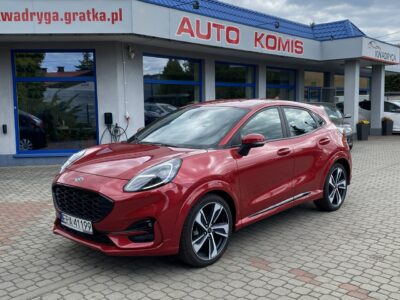 Ford Puma ST line, Navi Tempomat,Pod.fotele,kierownica,szyby, Gwarancja II (2019-)
