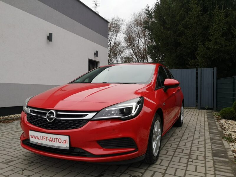 Opel Astra 1.6 CDTI 95KM Klima Tempomat Sensory Ledy Servis 1 włascicie Gwarancja K (2015-2021)