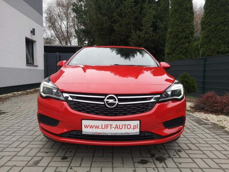 Opel Astra 1.6 CDTI 95KM Klima Tempomat Sensory Ledy Servis 1 włascicie Gwarancja K (2015-2021)