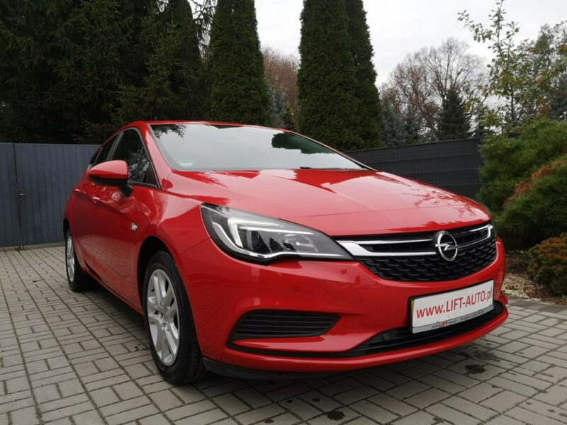 Opel Astra 1.6 CDTI 95KM Klima Tempomat Sensory Ledy Servis 1 włascicie Gwarancja K (2015-2021)