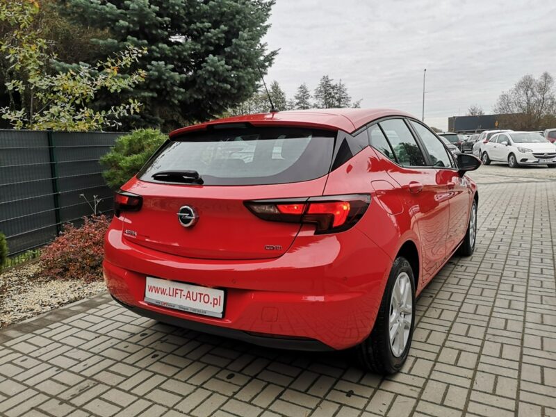 Opel Astra 1.6 CDTI 95KM Klima Tempomat Sensory Ledy Servis 1 włascicie Gwarancja K (2015-2021)