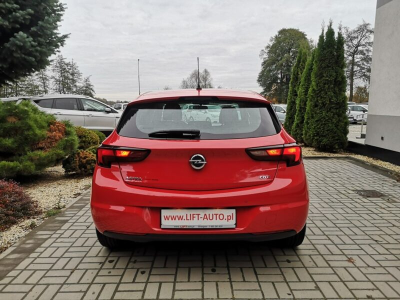 Opel Astra 1.6 CDTI 95KM Klima Tempomat Sensory Ledy Servis 1 włascicie Gwarancja K (2015-2021)