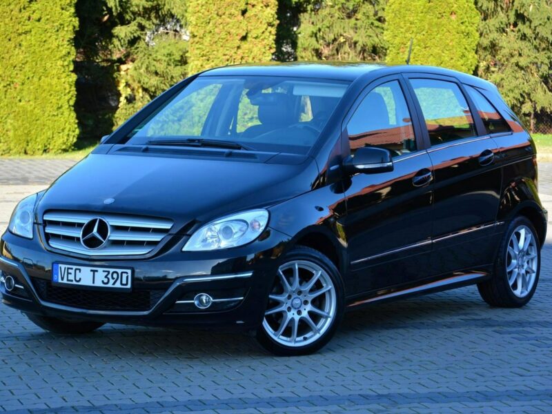 Mercedes B 180 Avantgarde Navi Skóry *2xPark*Grzane fotele Alu 17 Nowe opony W245 (2005-2011)