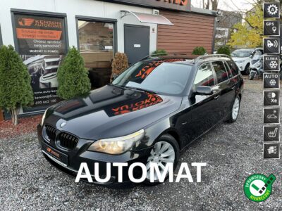 BMW 520 LIFT, Komforty, 4x Podgrzewane Fotele,Klima,Navi,Temp,Logic 7,Panorama E60 (2003-2010)