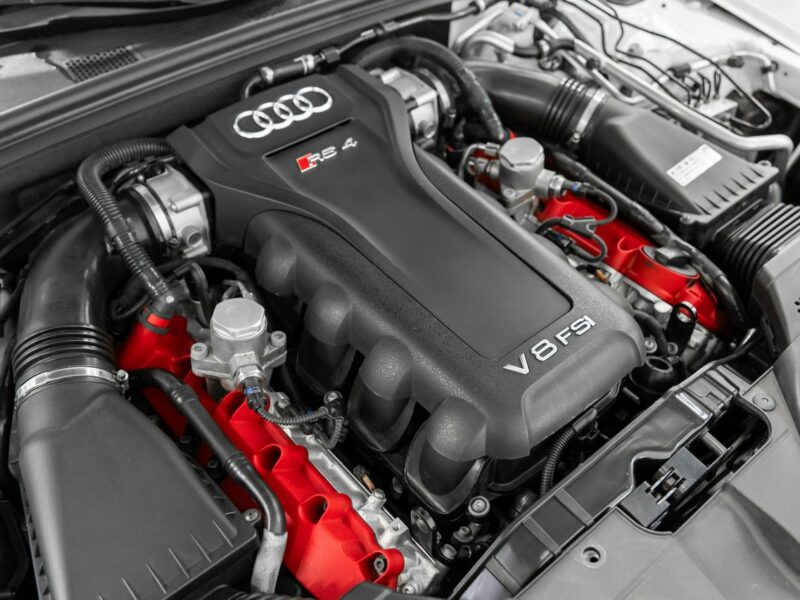 Audi RS4 Biały kruk. Jak nowa. Panorama, B&O. Bezwypadkowa. B8 (2012-2015)