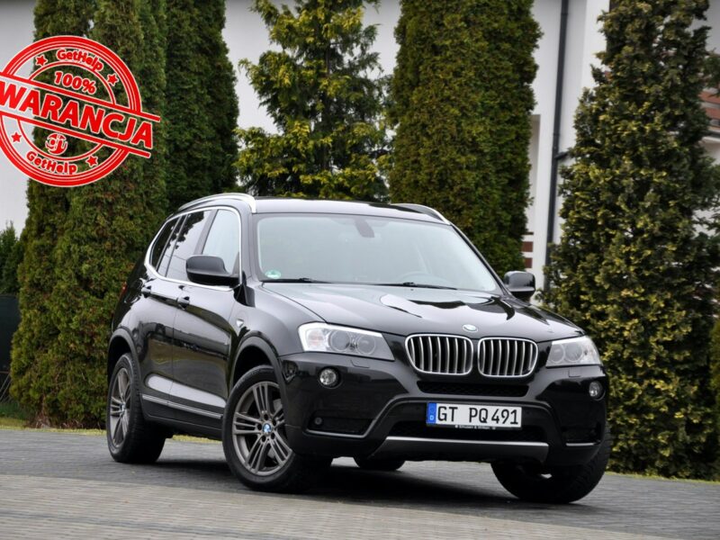 BMW X3 3.0d(258KM)*HeadUp*Xenon*Navi*El.Fotele*Brązowe Skóry*El.Klapa*Alu18" F25 (2010-)