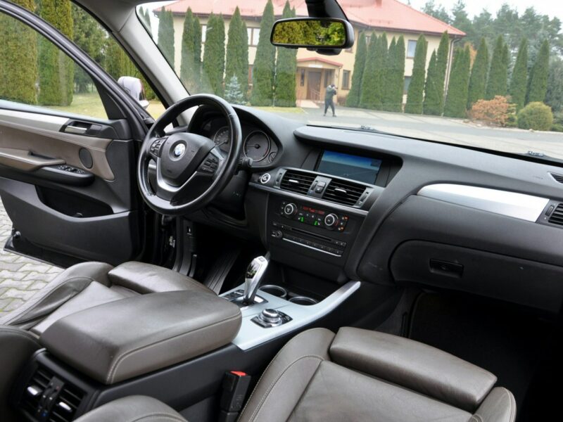 BMW X3 3.0d(258KM)*HeadUp*Xenon*Navi*El.Fotele*Brązowe Skóry*El.Klapa*Alu18" F25 (2010-)