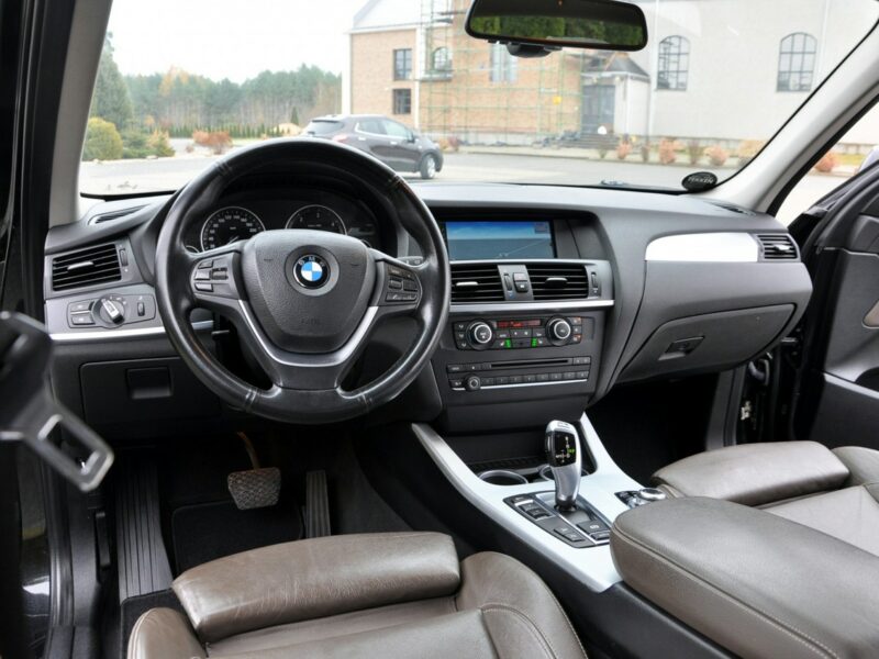 BMW X3 3.0d(258KM)*HeadUp*Xenon*Navi*El.Fotele*Brązowe Skóry*El.Klapa*Alu18" F25 (2010-)