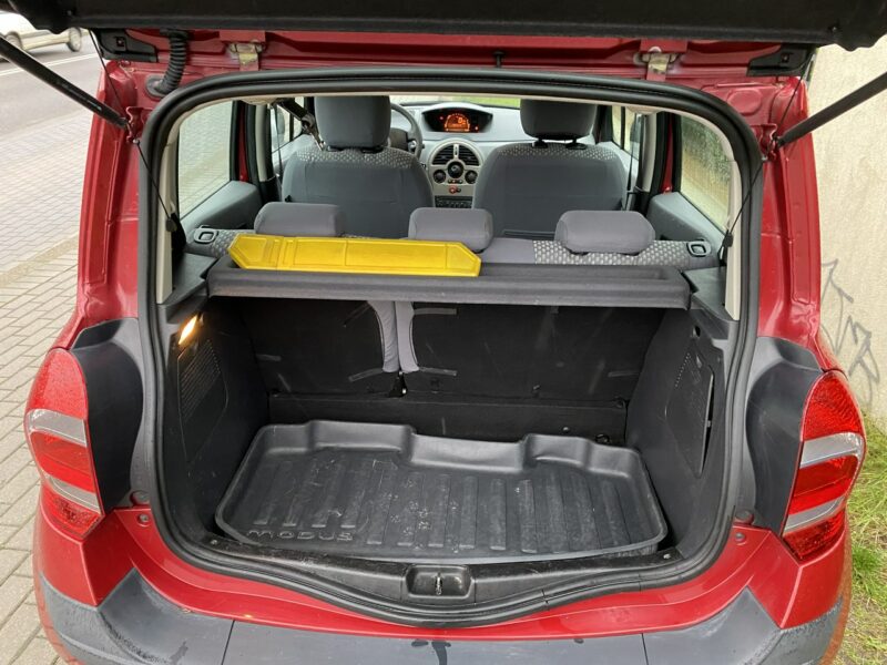 Renault Modus Niski przebieg gwarantowany/Klimatyzacja/8 airbag/2 kpl. kół/Isofix