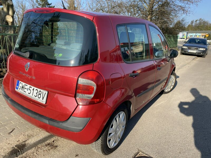 Renault Modus Niski przebieg gwarantowany/Klimatyzacja/8 airbag/2 kpl. kół/Isofix
