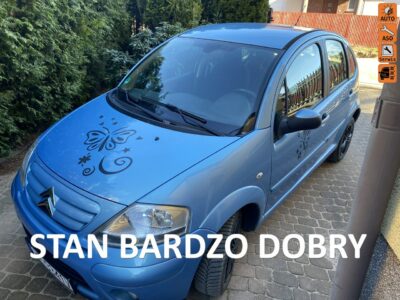Citroen C3 Exclusive, benzyna mocna, klimatronik, składane lusterka, isofix, I (2002-2009)