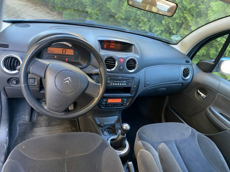 Citroen C3 Exclusive, benzyna mocna, klimatronik, składane lusterka, isofix, I (2002-2009)