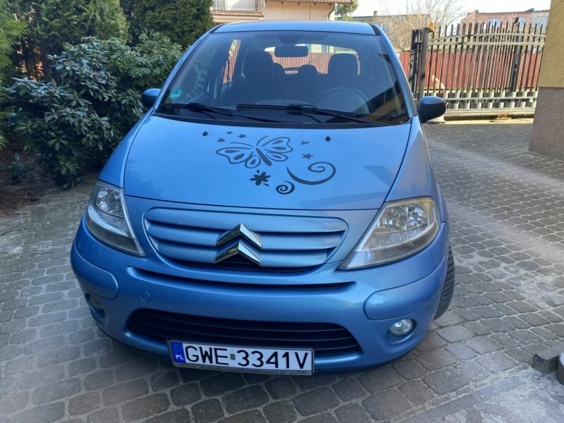 Citroen C3 Exclusive, benzyna mocna, klimatronik, składane lusterka, isofix, I (2002-2009)