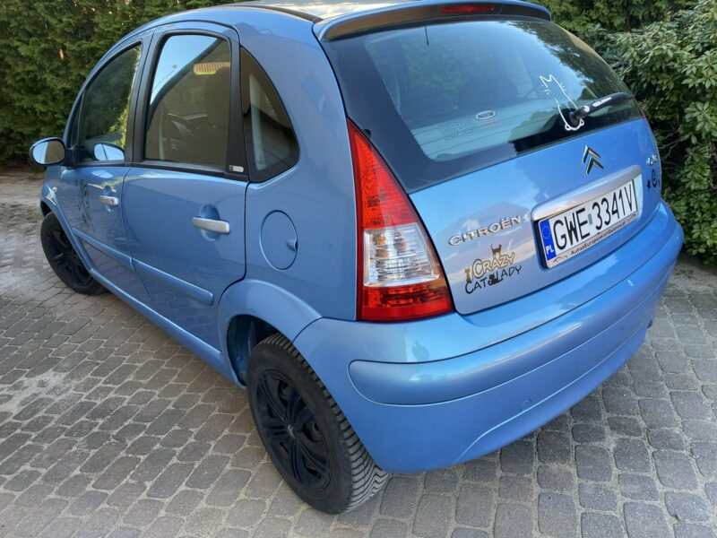 Citroen C3 Exclusive, benzyna mocna, klimatronik, składane lusterka, isofix, I (2002-2009)