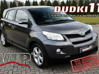 Toyota Urban Cruiser 1,3benz DUDKI11 Serwis, Klimatronic.Hak.kredyt.GWARANCJA