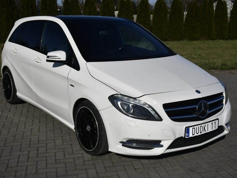 Mercedes B 180 1,6benz DUDKI11 Navi,Ledy,Xenony,Parktr.Skóry,Szyberdach.OKAZJA W246 (2011-)