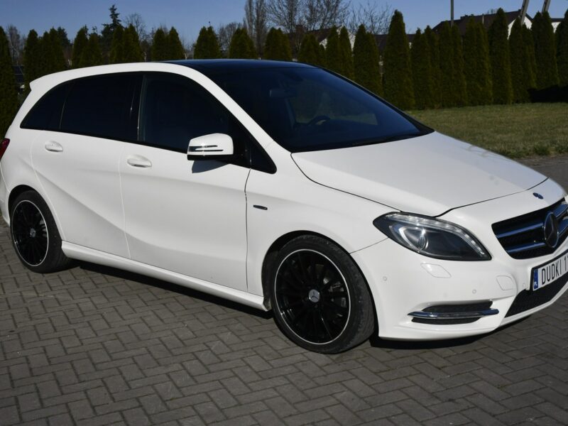 Mercedes B 180 1,6benz DUDKI11 Navi,Ledy,Xenony,Parktr.Skóry,Szyberdach.OKAZJA W246 (2011-)