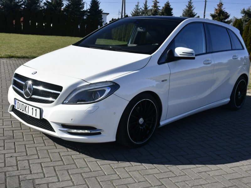 Mercedes B 180 1,6benz DUDKI11 Navi,Ledy,Xenony,Parktr.Skóry,Szyberdach.OKAZJA W246 (2011-)