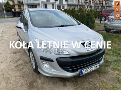 Peugeot 308 Benzyna, klimatyzacja, 8 airbag, tempomat, hak, drugie koła alufelgi T7 (2008-2013)