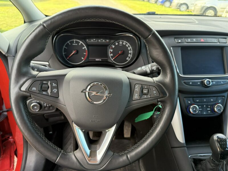 Opel Zafira 1.6T 150KM LPG 2017r 105 tys przebieg 7 osobowa C (2011-)