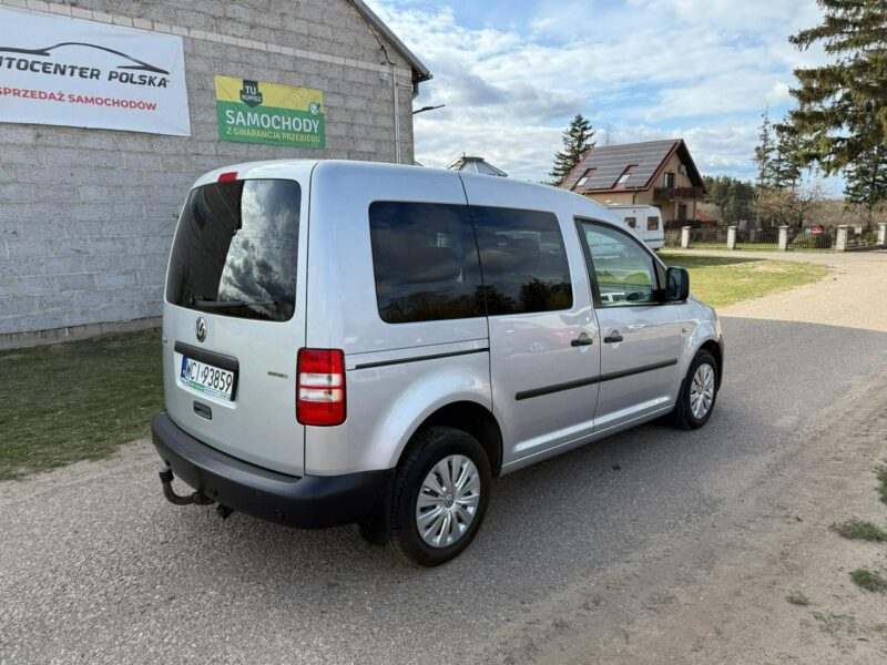 Volkswagen Caddy 2.0 MPI 109 KM 5 osobowy Nowa instalacja LPG III (2004-)