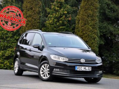 Volkswagen Touran 1.6TDI(115KM)*Automat*Radar ACC*Klimatronik*Reling*Welur*Alu17"ASO VW III (2015-)