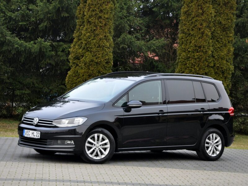 Volkswagen Touran 1.6TDI(115KM)*Automat*Radar ACC*Klimatronik*Reling*Welur*Alu17"ASO VW III (2015-)