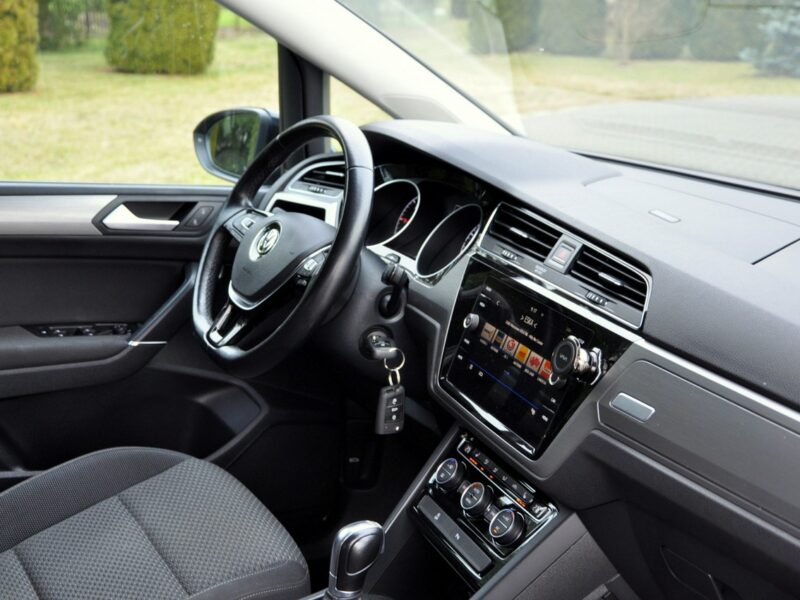 Volkswagen Touran 1.6TDI(115KM)*Automat*Radar ACC*Klimatronik*Reling*Welur*Alu17"ASO VW III (2015-)