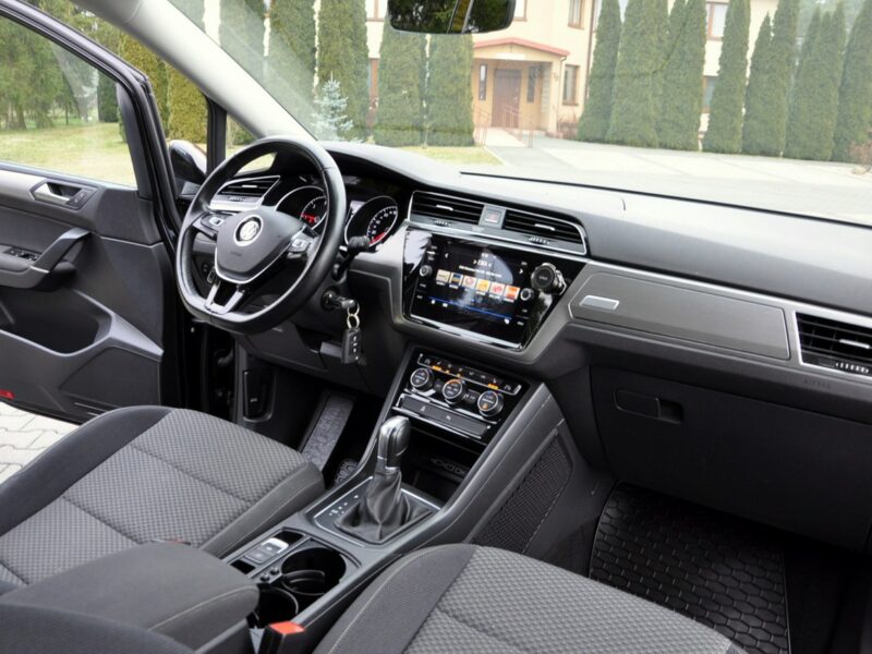 Volkswagen Touran 1.6TDI(115KM)*Automat*Radar ACC*Klimatronik*Reling*Welur*Alu17"ASO VW III (2015-)