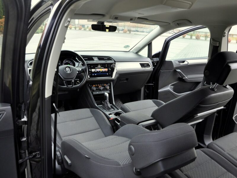 Volkswagen Touran 1.6TDI(115KM)*Automat*Radar ACC*Klimatronik*Reling*Welur*Alu17"ASO VW III (2015-)