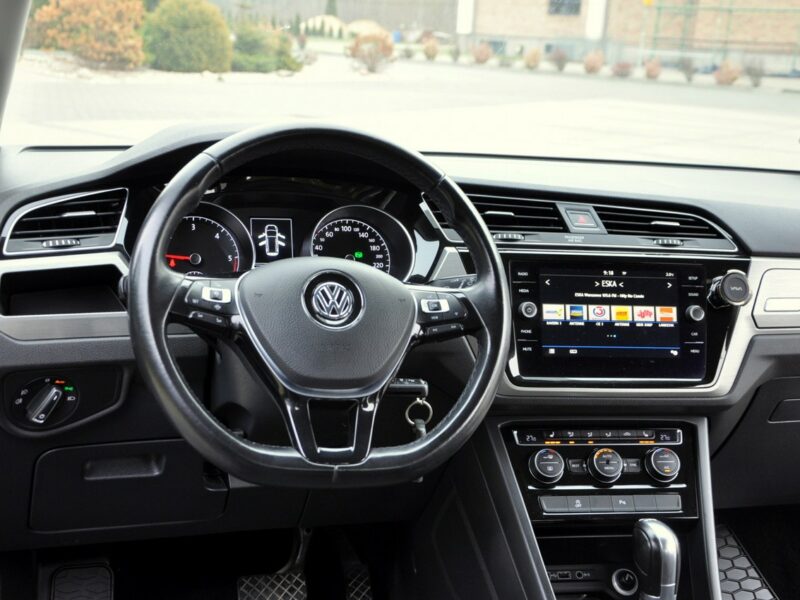Volkswagen Touran 1.6TDI(115KM)*Automat*Radar ACC*Klimatronik*Reling*Welur*Alu17"ASO VW III (2015-)
