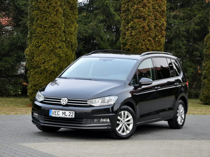 Volkswagen Touran 1.6TDI(115KM)*Automat*Radar ACC*Klimatronik*Reling*Welur*Alu17"ASO VW III (2015-)
