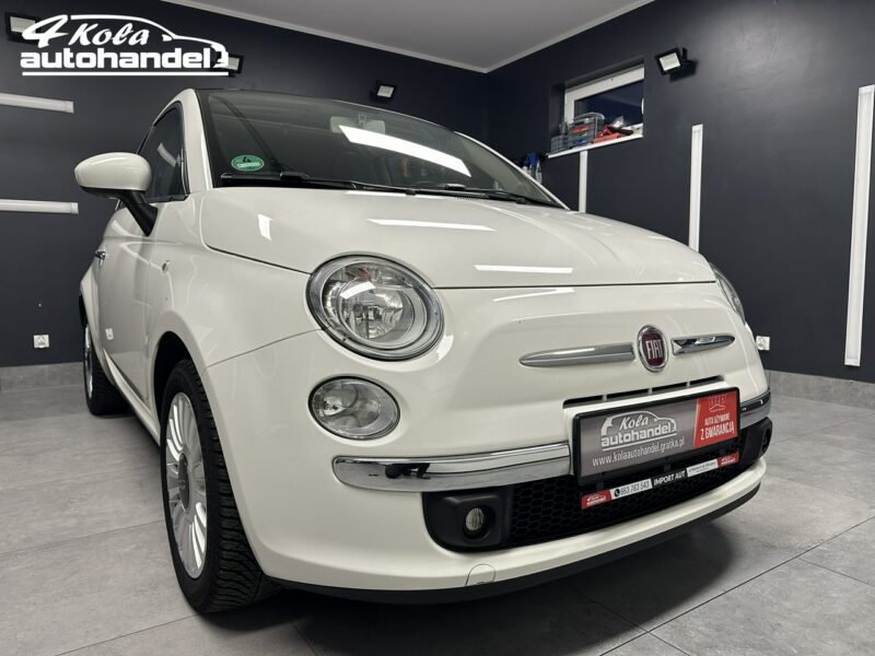 Fiat 500 Fiat 500 1.2 Benz Panorama Klima Alufelgi Rej PL GWARANCJA I (2007-)